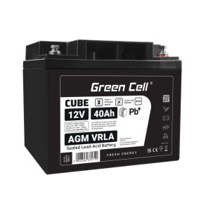 Batteri AGM VRLA 12V 40Ah IP54
