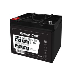 Batteri AGM VRLA 12V 55Ah IP54