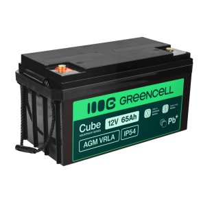 Batteri AGM VRLA 12V 65Ah IP54