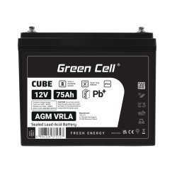 Batteri AGM VRLA 12V 75Ah IP54