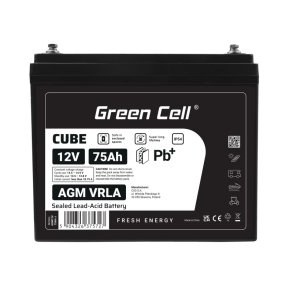 Batteri AGM VRLA 12V 75Ah IP54