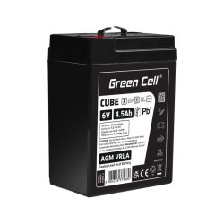Batteri AGM VRLA 6V 4,5Ah IP54