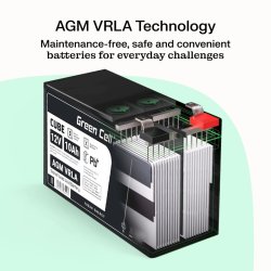 Batteri AGM VRLA 6V 4Ah IP54