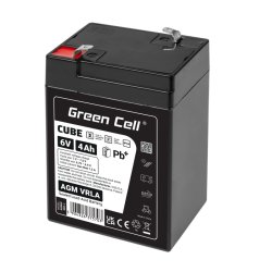 Batteri AGM VRLA 6V 4Ah IP54