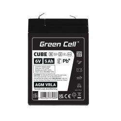 Batteri AGM VRLA 6V 5Ah IP54