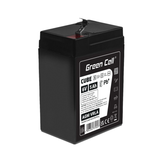Batteri AGM VRLA 6V 5Ah IP54