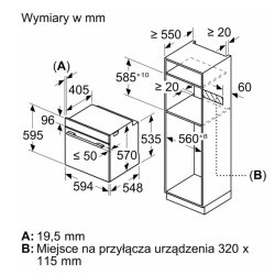 HBG536EW4 Ovn hvid glas