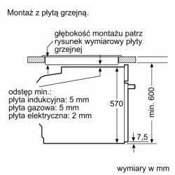 HBG536EW4 Ovn hvid glas