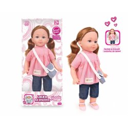 Funktionel dukke Natalia i en tunika 36 cm