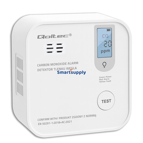 Kuliltef�ler med batterialarm 85dB