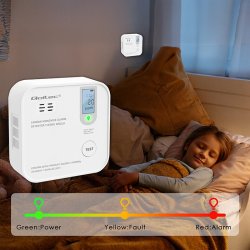 Kuliltef�ler med batterialarm 85dB