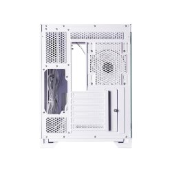 PC kabinet VISIO GM-30W-T G-OP 6xfans ARGB hvid