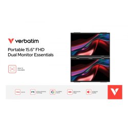 Dual Monitor Essentials 2x 15,6 Full HD