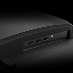 Monitor 31,5 tommer GS32QCA GAMING VA QHD 180Hz DP HDMI