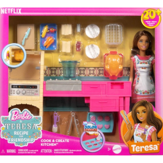 Barbie Dukke S�t Teresas K�kken Opskrift p� Venskab