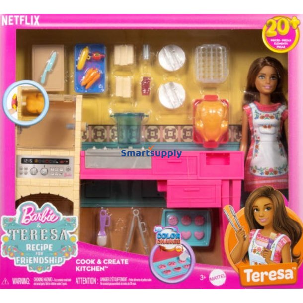 Barbie Dukke S�t Teresas K�kken Opskrift p� Venskab