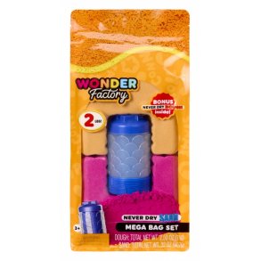 Kinetic sand Wonder Factory Never Dry Sand Bag, Orange R�d