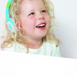 TECHNIFANT Tr�dl�se Bluetooth Hovedtelefoner til B�rn, bl�