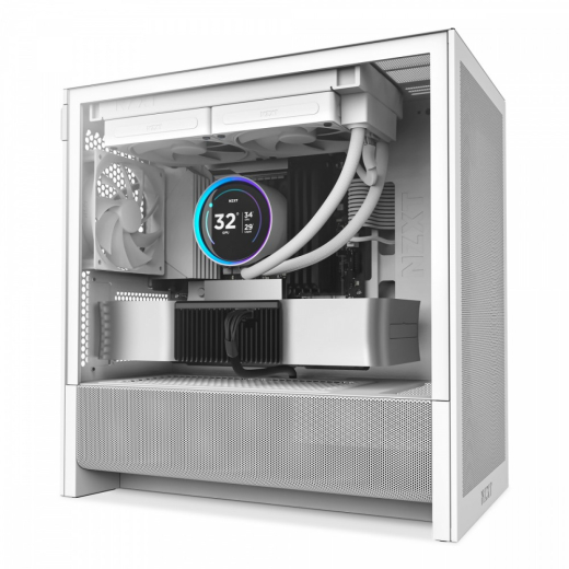 PC KASSE H3 Flow mATX mini Tower hvid