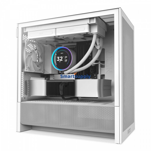 PC KASSE H3 Flow mATX mini Tower hvid