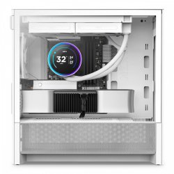 PC KASSE H3 Flow mATX mini Tower hvid