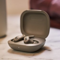 Earbuds Powerbeats Fit - tr�dl�s - Gravel Gray