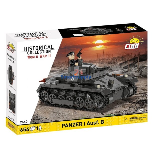 Blocks Panzer I Ausf.B 654 stk.
