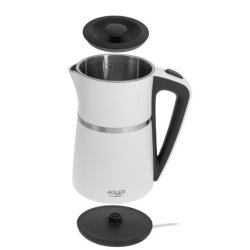 Kedel 1.7l hvid dobbeltv�g AD 1355w