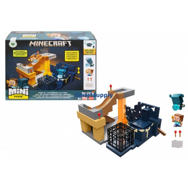 Figurer s�t Minecraft Mini Mode Rise of the Warden