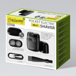 MAESTRO POCKET ELEKTRISK BARBERMASKINE USB