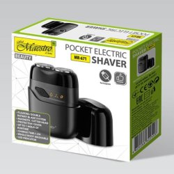 MAESTRO POCKET ELEKTRISK BARBERMASKINE USB