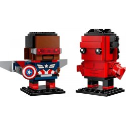 Bricks BrickHeadz 40668 Captain America & Red Hulk