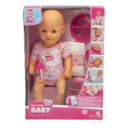 New Baby Born Bobas med tilbeh�r, gummi