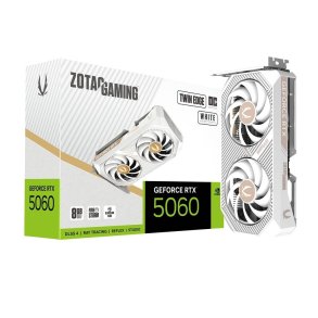 Grafikkort GeForce RTX 5060 8GB TWIN EDGE OC GDDR7 128bit 3DP/HDMI hvid