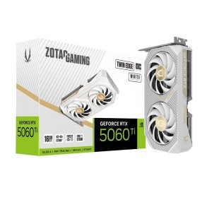 Grafikkort GeForce RTX 5060 Ti 16GB TWIN EDGE OC GDDR7 128bit hvid