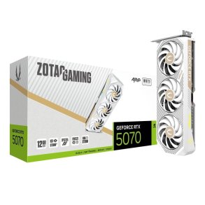 Grafikkort GeForce RTX 5070 AMP 12GB GDDR7 192bit 3DP/HDMI hvid