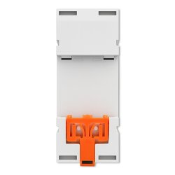 Elektronisk timerafbryder til DIN-skinne med batteri