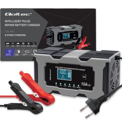 Lader 12V 10A med reparationsfunktion til AGM