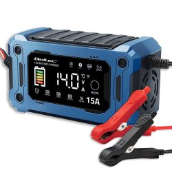 Lader 12V 15A til AGM GEL LiFePO4 LCD