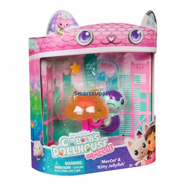 Figur s�t Gabbys Dollhouse Film: To-pak Akvarium
