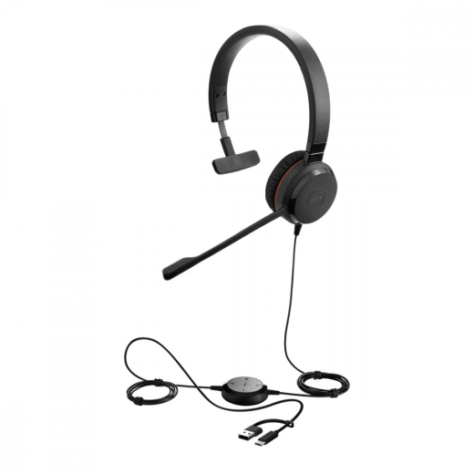 Evolve2 30 II USB-A/C MS Mono