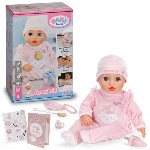 Dukke Baby Annabell 43cm