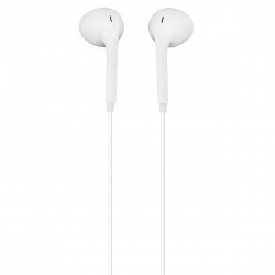 H�retelefoner Glow med mikrofon hvid