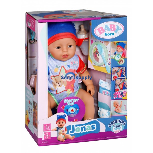 Dukke Baby Born Jonas 43 cm