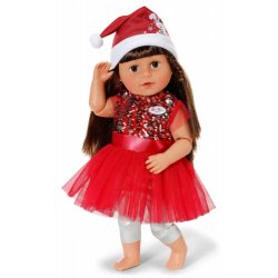 Xmas Kjole Baby Born 43 cm