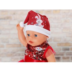 Xmas Kjole Baby Born 43 cm