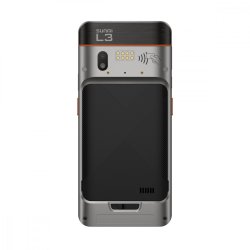 Terminal L3, GMS-EDLA, A14, 6.75 cali, 6GB+128GB, 13MP bagkamera + 5MP frontkamera, Dual NFC, WiFi, Fingeraftryk, IP68, 4G, EU Adapter, 3-Y