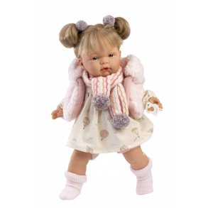 Doll Joelle gr�dende 38 cm