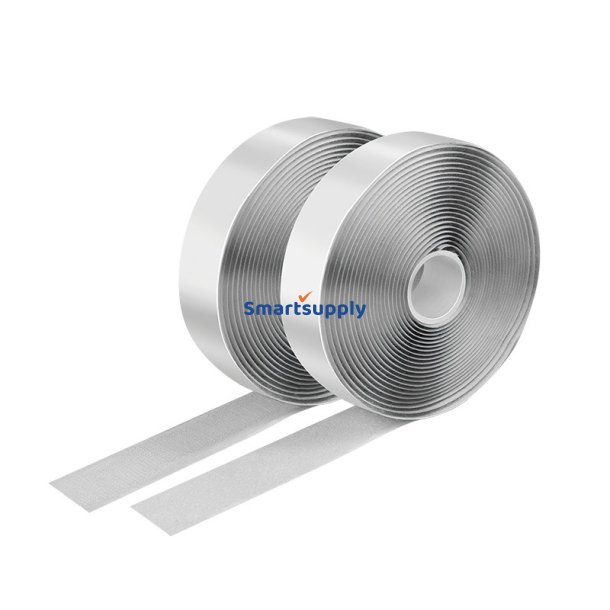 Selvkl�bende kabelstrimmel 5m, hvid