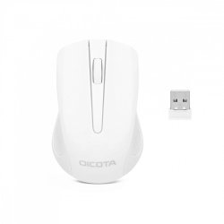 Dicota Wireless Mouse Comfort hvid
